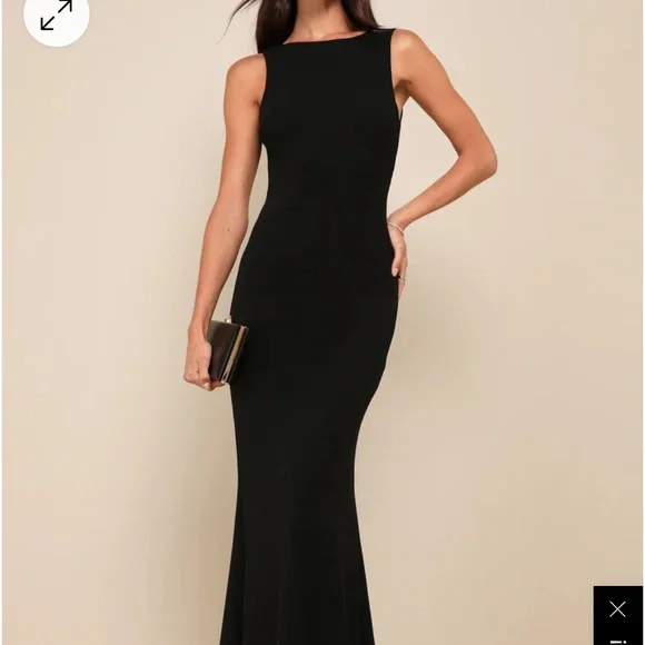 Lulus | Dresses | Lulus Black Formal Dress | Poshmark